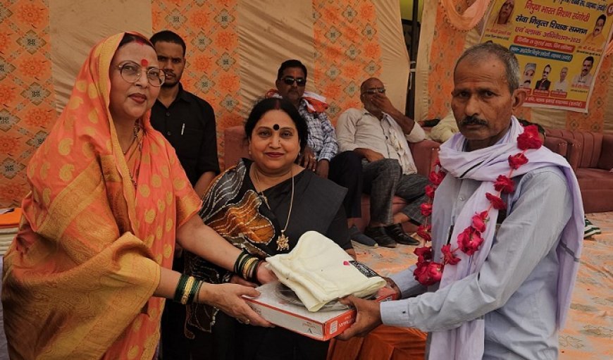 शाहाबाद में निपुण भारत मिशन संगोष्ठी व सेवानिवृत्त शिक्षक सम्मान समारोह का आयोजन। 