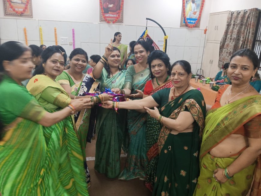 Agra : पूर्वी महानगर में राष्ट्र सेविका समिति द्वारा हरियाली तीज उत्सव का भव्य आयोजन
