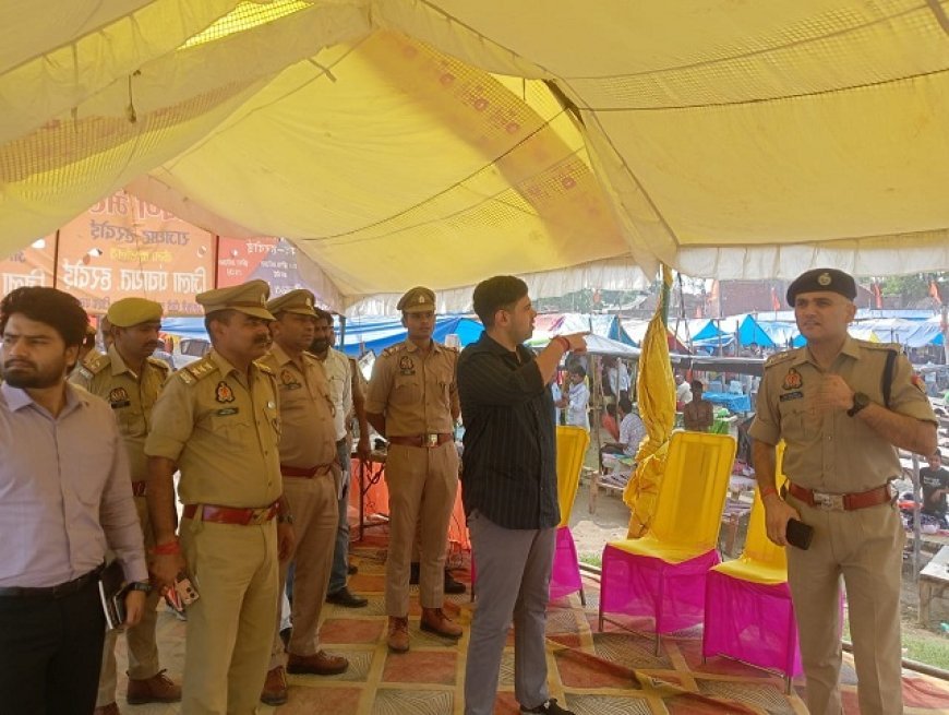श्रावण मास: DM और SP ने राजघाट व बाबा मंशानाथ मंदिर का दौरा किया, साफ-सफाई और सुरक्षा व्यवस्था का लिया जायजा।