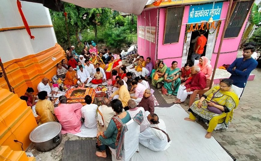 श्री कल्कि जयंती महोत्सव में हुआ विशाल भंडारा।
