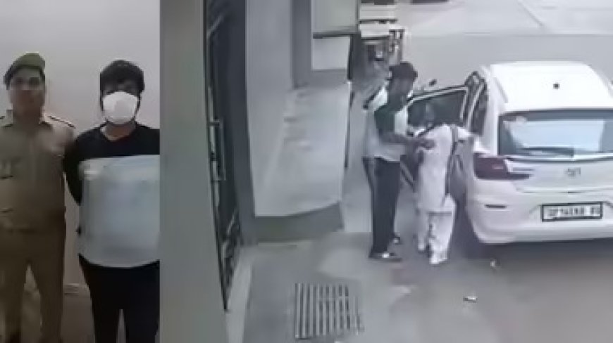 नोएडा के सेक्टर-53 में स्कूल के सामने छात्रा का अपहरण, आरोपी गिरफ्तार, पुलिस ने 2 घंटे में बच्ची को बचाया। 