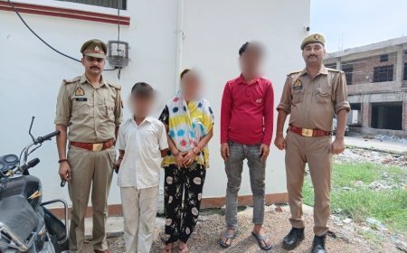 Hardoi : पुलिस की 'ऑपरेशन स्माइल' में उल्लेखनीय सफलता- जुलाई 2025 में 127 गुमशुदा और अपहृतओं को सकुशल बरामद किया गया