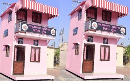 Lucknow : आठ वर्ष आठ महापरिवर्तन, योगी सरकार ने पुख्ता की महिलाओं की सुरक्षा, पिंक बूथ बने सुरक्षा के सारथी