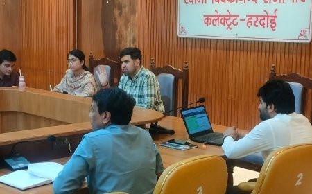 जिलाधिकारी की अध्यक्षता में जिला समन्वयन समिति की बैठक: फाइलेरिया रोधी अभियान को सफल बनाने के निर्देश। 