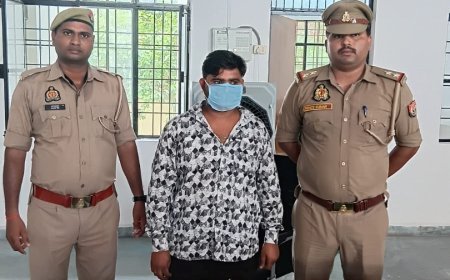 Hardoi : सवायजपुर पुलिस ने लूट और मृत्यु के मामले में अभियुक्त को गिरफ्तार किया, झुमका बरामद