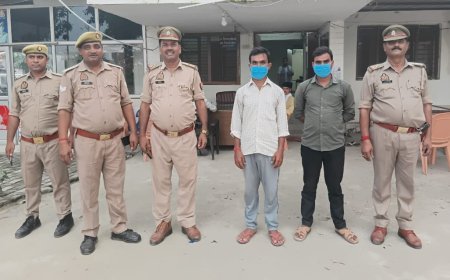 Hardoi : लोनार में हत्या के मामले में दो अभियुक्त हिरासत में, पुलिस ने की त्वरित कार्रवाई
