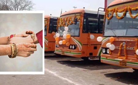 Lucknow : रक्षाबंधन पर उत्तर प्रदेश में महिलाओं और सहयात्रियों के लिए निःशुल्क बस यात्रा की सुविधा