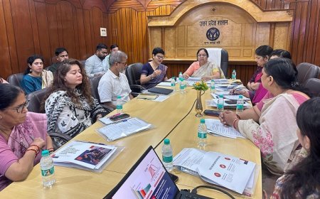 'विकसित उत्तर प्रदेश' की दिशा में ECCE पर राज्य स्तरीय परामर्श बैठक का आयोजन। 