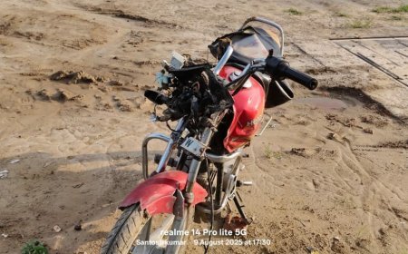 Sitapur : आमने- सामने दो तेज रफ्तार बाईकों की टक्कर से एक नाबालिग लड़के की हुई मौत, तीन गंभीर रुप से घायल