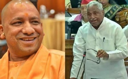 Lucknow : यूपी विधानसभा मॉनसून सत्र 2025- माता प्रसाद पांडेय के अपमान के मुद्दे पर सपा का हंगामा, सदन स्थगित