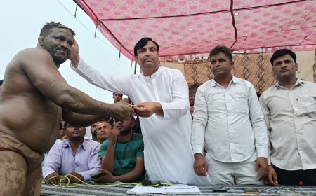 मऊभूड में रक्षाबंधन पर दंगल और मेले में गूंजी हिंदू-मुस्लिम एकता।