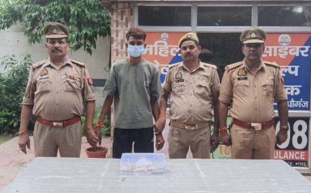 Hardoi : घर से चोरी का मामला, आरोपी चोरी के सामान सहित गिरफ्तार
