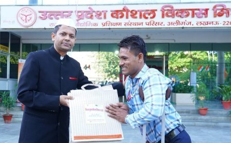 स्वतंत्रता दिवस पर मिशन निदेशक पुलकित खरे का राष्ट्र प्रेम संदेश, दिव्यांगजन रोजगार अभियान के शीर्ष 5 युवाओं का सम्मान।