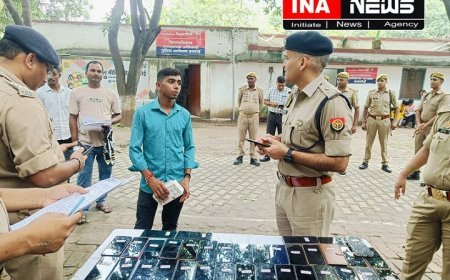 सर्विलांस सेल हरदोई की बड़ी कामयाबी, तीन माह में 70 गुमशुदा मोबाइल बरामद, स्वामियों को सौंपे गए फोन। 