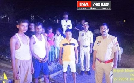 Hardoi : नाली विवाद का पुलिस ने किया त्वरित समाधान