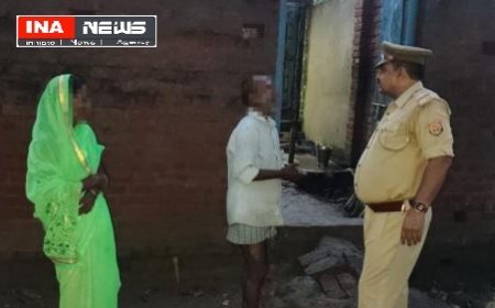 Hardoi : पारिवारिक विवाद का पुलिस ने किया समाधान