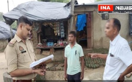 Hardoi : खेत के पानी के विवाद का पुलिस ने किया समाधान