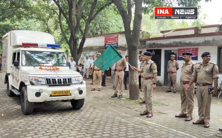 Hardoi : हरदोई पुलिस को मिली नई मोबाइल फॉरेंसिक वैन, अपराध जांच होगी तेज