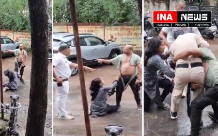 आईटीबीपी जवान ने तलाक केस में कोर्ट परिसर में मचाया उत्पात, कर्मचारी और पत्नी से मारपीट, कोतवाली में केस दर्ज।