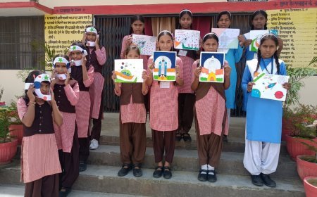 Lucknow : 'नेशनल स्पेस डे’- 1.32 लाख परिषदीय विद्यालयों के 1.48 करोड़ बच्चों को मिली अंतरिक्ष की जानकारी