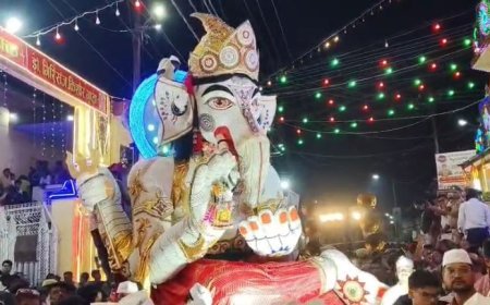 Sambhal : सम्भल में गणेश चतुर्थी पर गणपति बप्पा की धूम, 66 साल पुरानी परंपरा जीवित