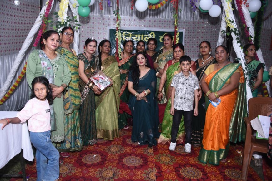 Hardoi : वामा सारथी अध्यक्षा प्रतीक्षा सिंह के नेतृत्व में पुलिस परिवार के साथ हरियाली तीज धूमधाम से मनाया गया