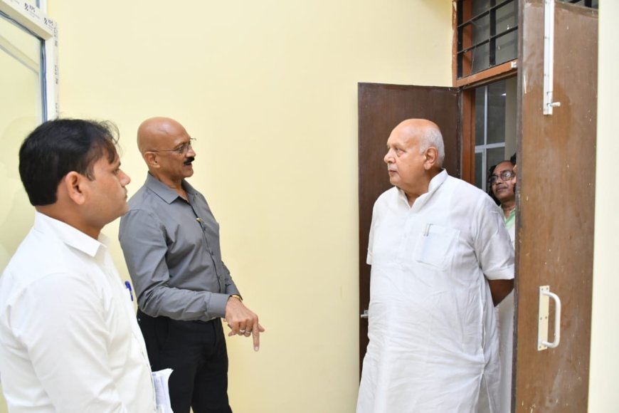 Lucknow : प्रदेश के कृषि मंत्री सूर्य प्रताप शाही ने बांदा कृषि विश्वविद्यालय में विकास कार्यों की समीक्षा की