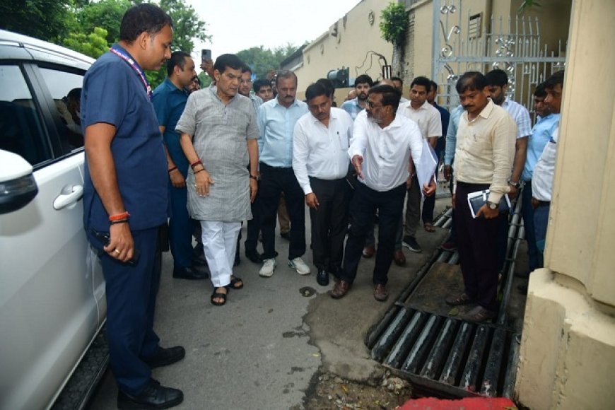 नगर विकास एवं ऊर्जा मंत्री ए.के. शर्मा ने विधान सभा सत्र व स्वतंत्रता दिवस के लिए विधान सभा परिसर का किया निरीक्षण।