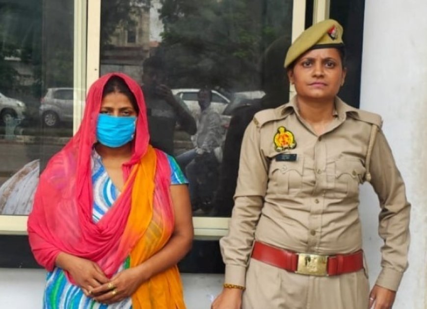 Hardoi : शाहाबाद पुलिस ने गाली-गलौज और मृत्यु के मामले में अभियुक्ता को गिरफ्तार किया