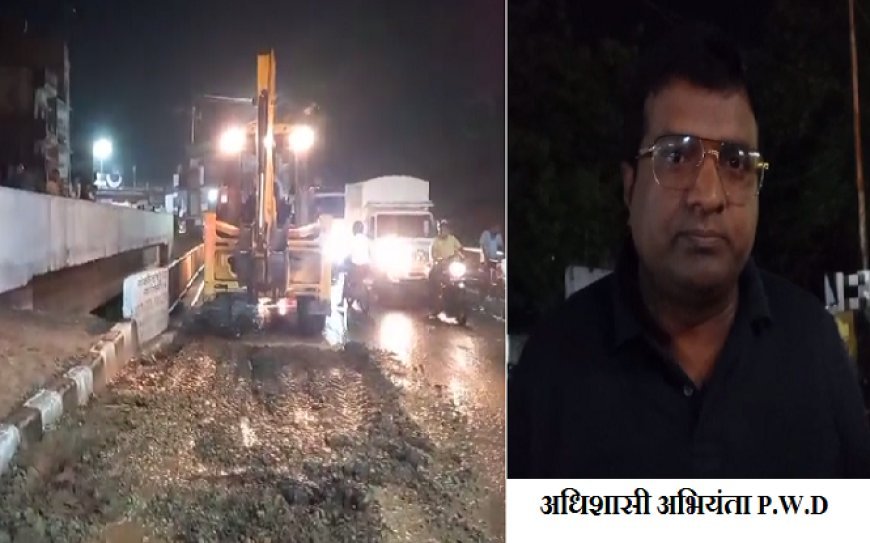 बलिया में कटहल नाले पर नया पुल शुरू, उद्घाटन से पहले सीमिप के पास सड़क क्षतिग्रस्त, अधिशासी अभियंता का दावा- सब ठीक हो जाएगा। 