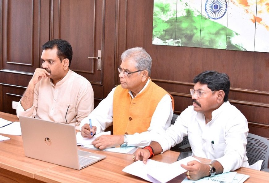 समाज कल्याण और वन विभाग की समीक्षा बैठक: सोनभद्र, चंदौली और मीरजापुर में वनाधिकार प्रमाण पत्र प्रकरण पर हुई चर्चा। 