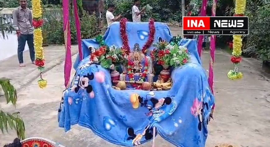 जन्माष्टमी पर विशेष: जन्माष्टमी पर श्रीकृष्ण की चरणस्थली वंशगोपाल तीर्थ में उमड़ी श्रद्धा। 