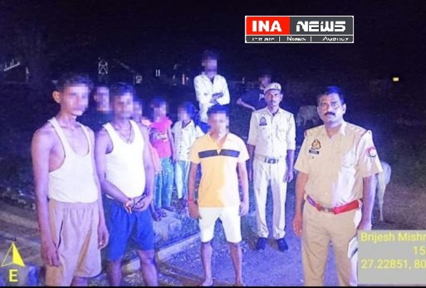 Hardoi : नाली विवाद का पुलिस ने किया त्वरित समाधान