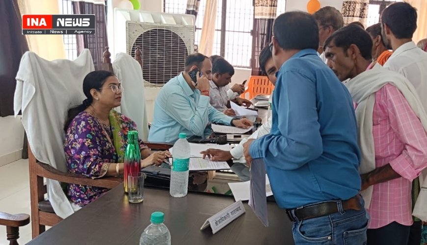 Hardoi : शाहाबाद में संपूर्ण समाधान दिवस- अपर जिलाधिकारी ने सुनीं जनता की समस्याएं