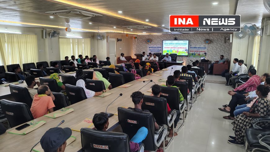 Hardoi : नगर पालिका द्वारा सफाई कर्मचारियों के लिए प्रशिक्षण कार्यशाला का आयोजन