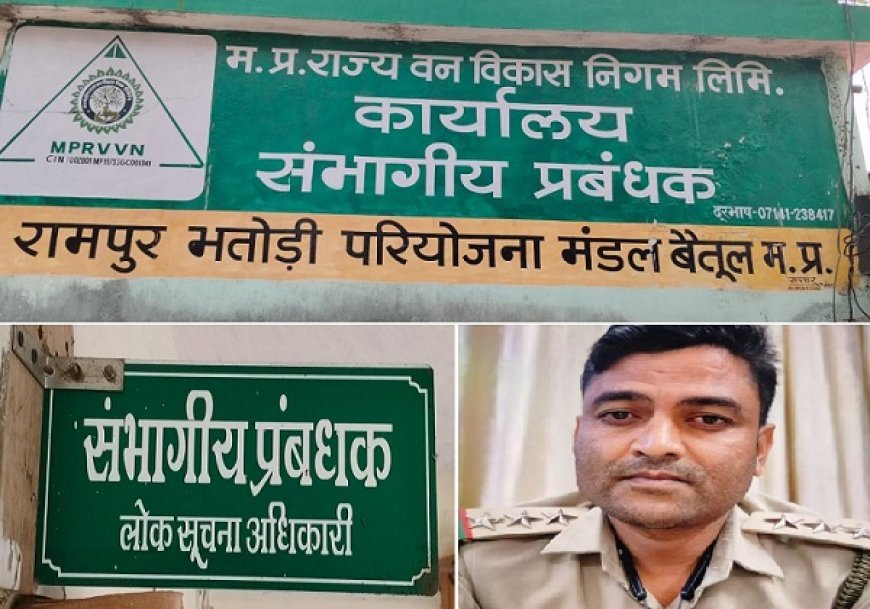 मध्यप्रदेश वन निगम में विवाद: रेंजर मधुसूदन पंवार की वापसी, डीएम की कार्यप्रणाली पर सवाल।