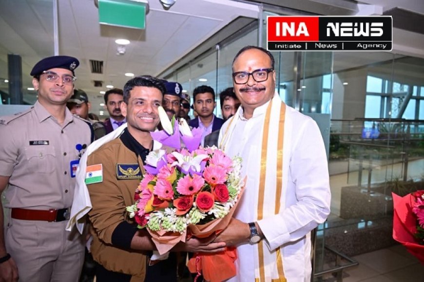 भारत के अंतरिक्ष नायक शुभांशु शुक्ला का लखनऊ में भव्य अभिनंदन, गगनवीर ने बढ़ाया देश का मान।