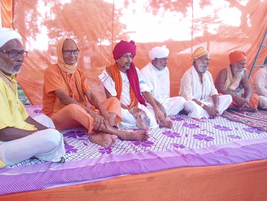 ग्राम पतौंजा के मछ मंदिरो में हुआ कार्यक्रम का आयोजन ।