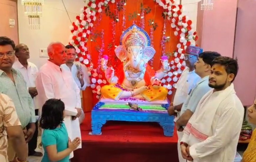 सम्भल के प्राचीन शिव मंदिर में साईं बाबा की प्रतिमा हटाकर गणेश जी की स्थापना, गणेश चतुर्थी पर 10 दिवसीय उत्सव शुरू। 