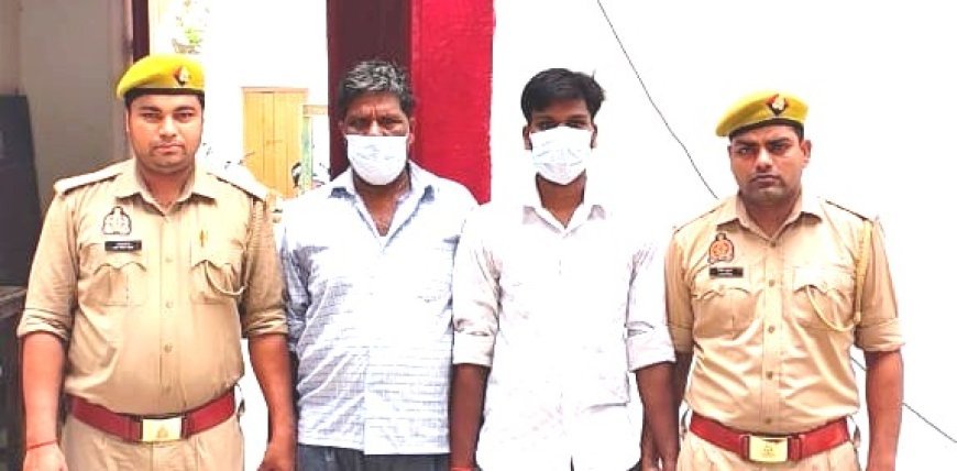 Hardoi : मल्लावां में मारपीट और गाली-गलौज के मामले में दो अभियुक्त गिरफ्तार