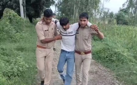 Amroha : अमरोहा में पुलिस और गौकशों की मुठभेड़, एक घायल होकर गिरफ्तार, दूसरा फरार