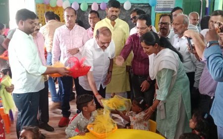 Hardoi : सांसद जय प्रकाश रावत ने किया अस्योली में वालवाटिका और बच्चों के उन्मुखीकरण कार्यक्रम का शुभारंभ