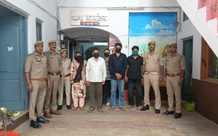 Deoband : महिला समेत पांच गैंगस्टर में निरुद्ध, गैंग लीडर और सदस्य गिरफ्तार, प्लाट आदि के नाम पर लोगों से करते थे धोखाधड़ी