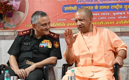 Gorakhpur : दुष्टों का संहार करके ही सुरक्षित रह सकता है राष्ट्र : सीएम योगी