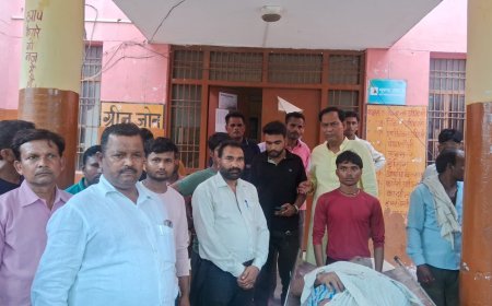 Hardoi : खेत में चारा काटने गए व्यक्ति की बाढ़ के पानी में डूबने से हुई मौत