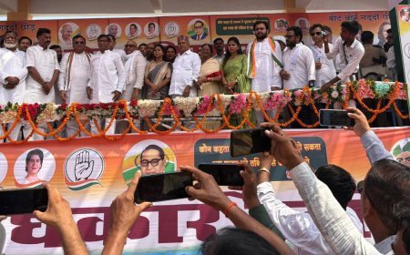 Sitapur : संविधान बचाओ संवाद रैली में उमड़ा जनसैलाब