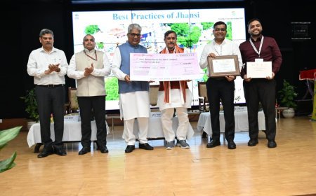 Lucknow : स्वच्छ वायु सर्वेक्षण 2025 में उत्तर प्रदेश की गूंज, आगरा तीसरे, झांसी-मुरादाबाद दूसरे स्थान पर, अन्य कई शहरों को राष्ट्रीय रैंकिंग में मिली जगह