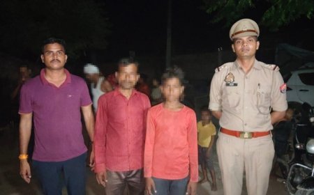 Hardoi : ऑपरेशन स्माइल- बिलग्राम पुलिस ने 13 वर्षीय गुमशुदा बच्चे को परिजनों से मिलाया