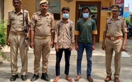 Hardoi : गाली-गलौज और मारपीट के मामले में सांडी पुलिस ने दो और आरोपियों को किया गिरफ्तार