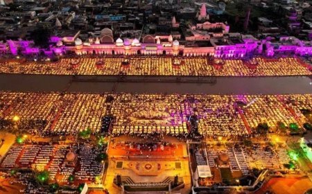 Lucknow : ग्रीन फायर वर्क्स शो से जगमगाएगा दीपोत्सव-25, 26 लाख से अधिक दीपों से रौशन होगी अयोध्या